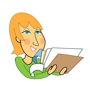 קוראת מכתבים