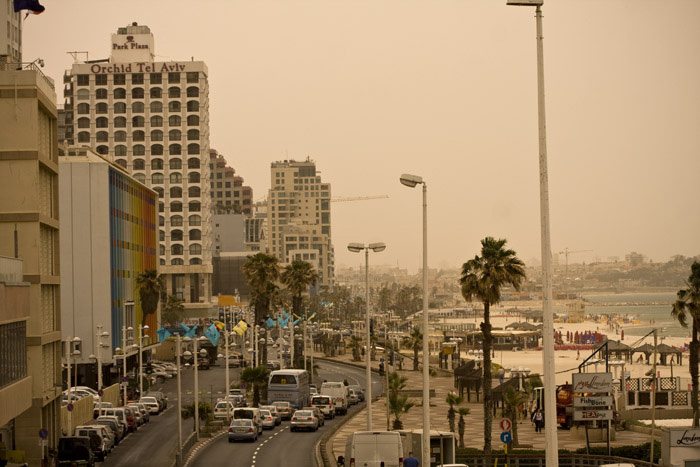 אובך בתל אביב