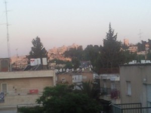 נוף מפרסת בירושלים
